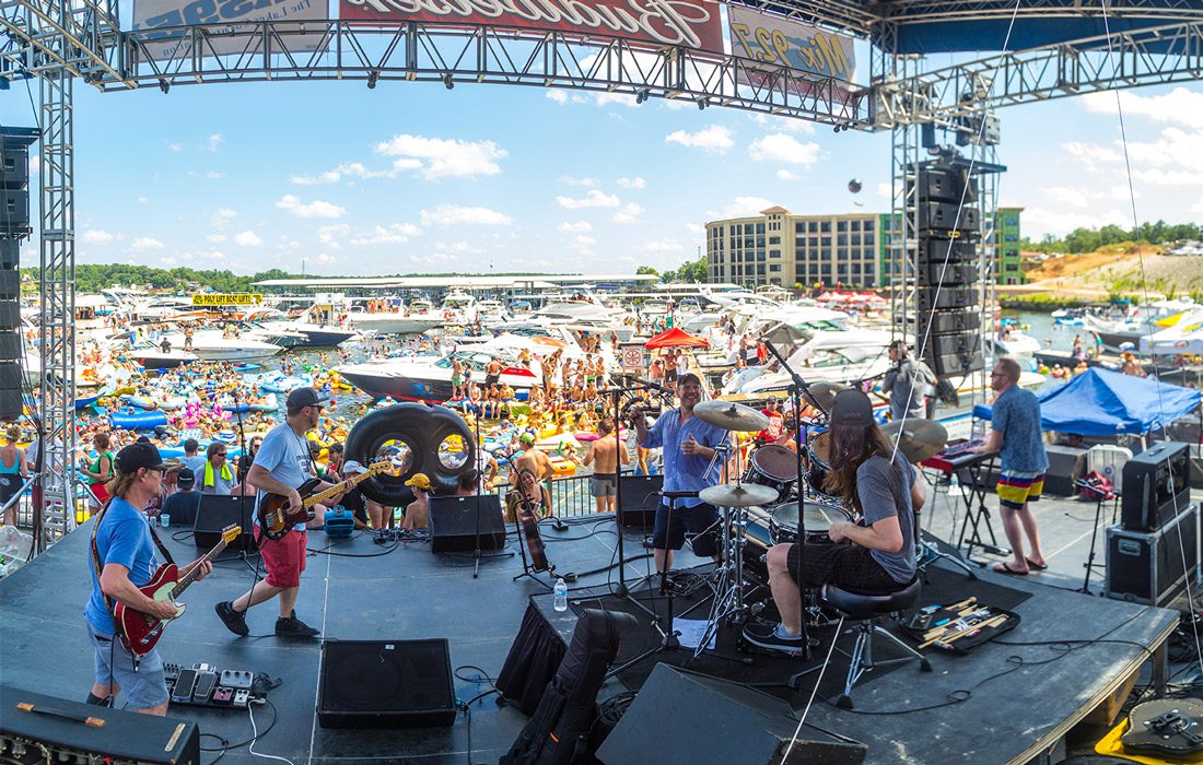 Live concert at Lake of the Ozarks