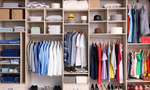 Organized closet solution