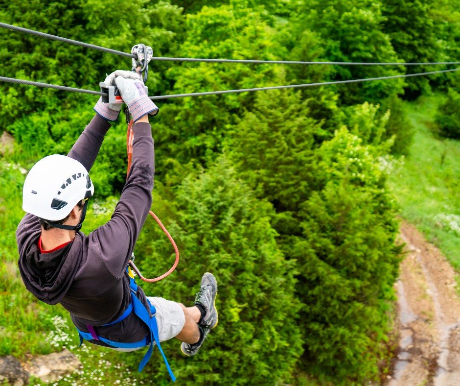 Enjoy breathtaking views with Adventure Ziplines of Branson