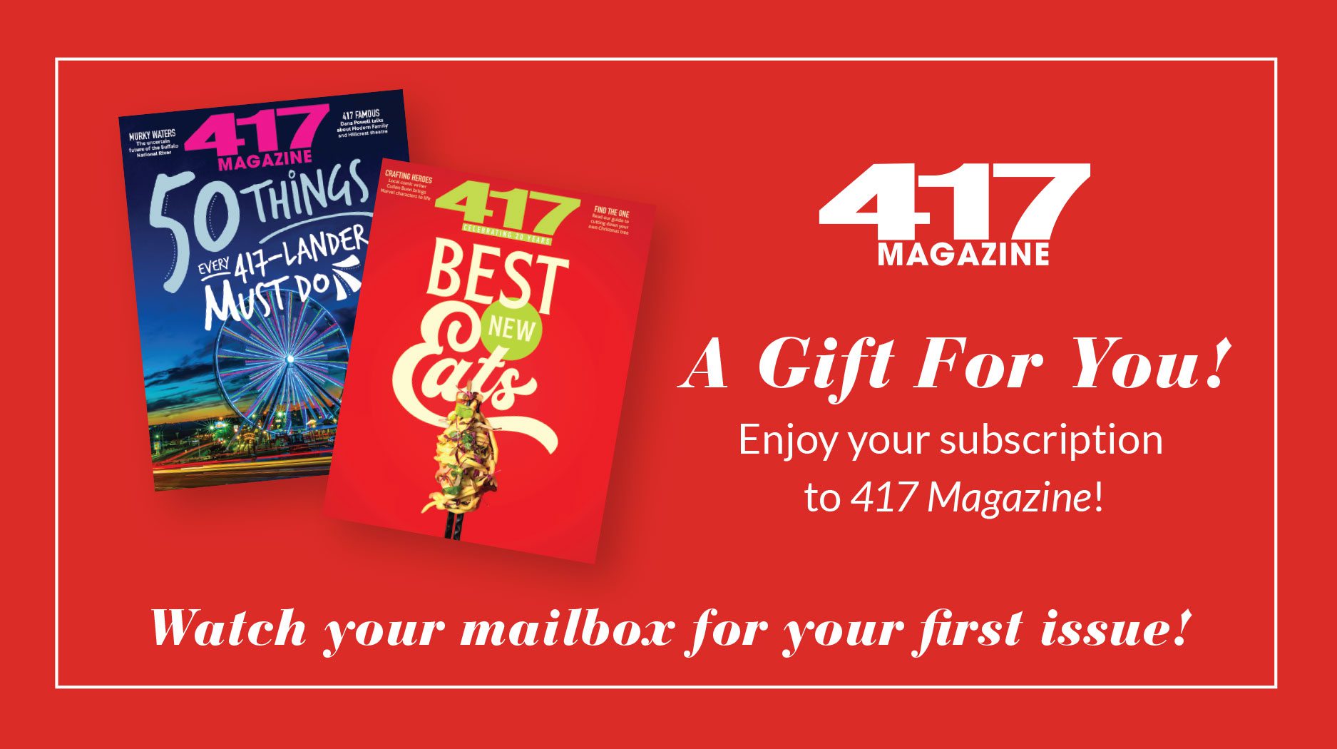 417 Magazine Gift Card