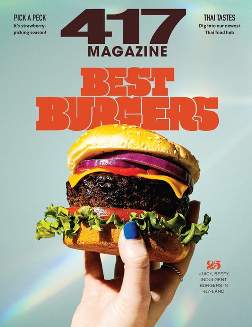 417 Magazine Best Burgers May 2022 cover