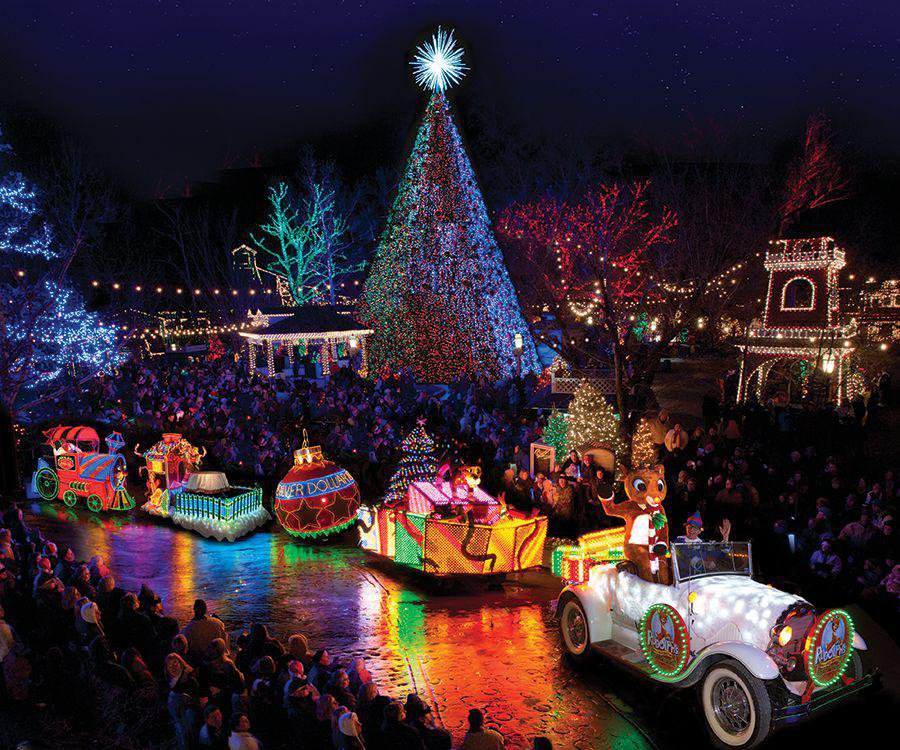 5 Best Christmas Light Road Trips - Silver Dollar City