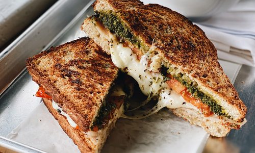 Pesto Turkey Melt at Cherry Picker