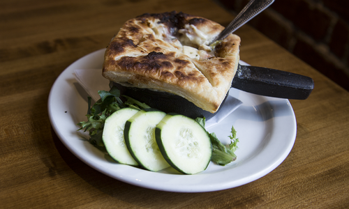 Rosemary Chicken Pub Pie at Springfield Brew Co.