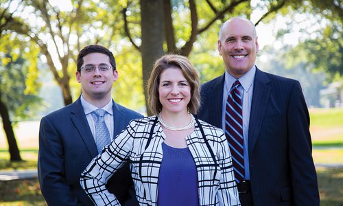 Samuel M. Ackerman, CRPC®, Associate Financial Advisor; Paula Dougherty, CFP®, Private Wealth Advisor; Scott Taylor, CRPC®, Financial Advisor