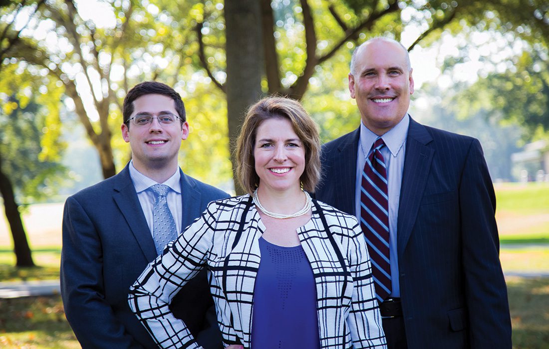 Samuel M. Ackerman, CRPC®, Associate Financial Advisor; Paula Dougherty, CFP®, Private Wealth Advisor; Scott Taylor, CRPC®, Financial Advisor