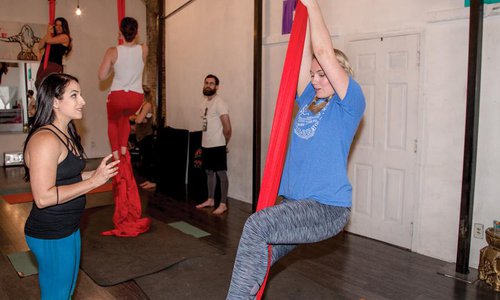 Aerial Silks Class