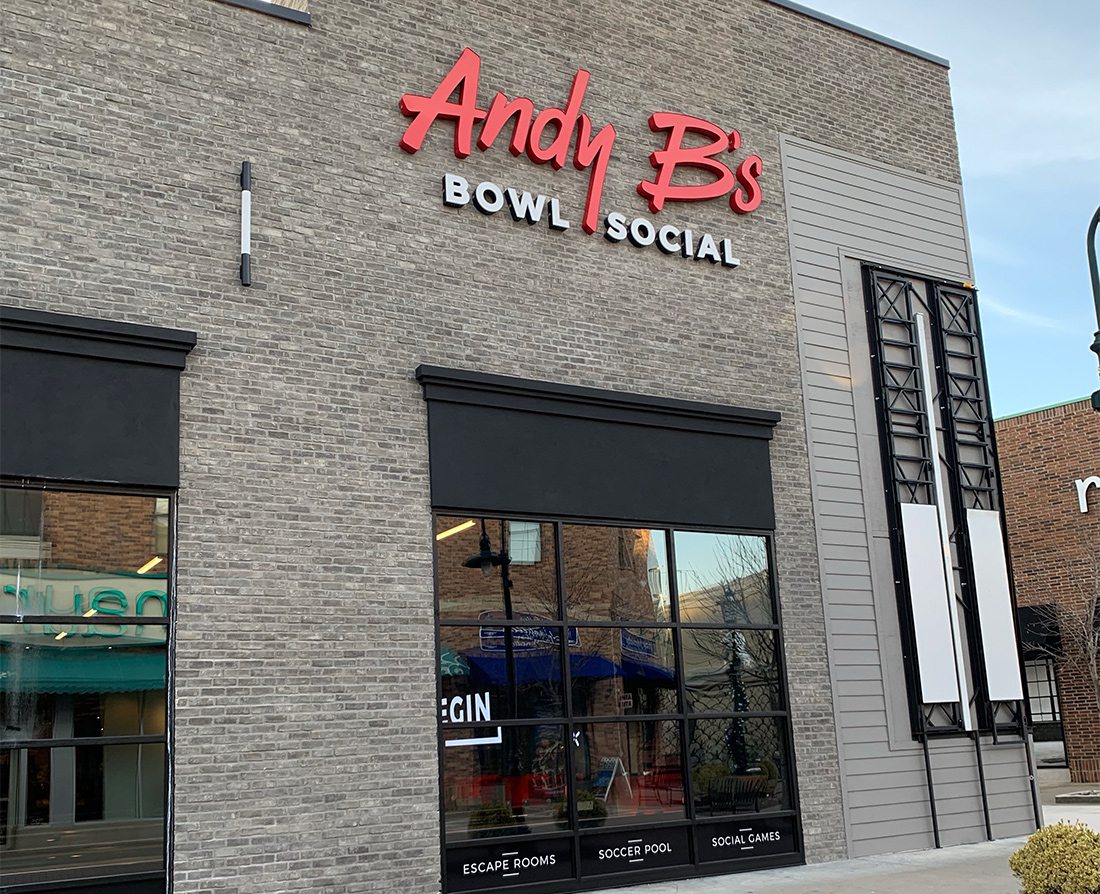 Andy B's Bowl Social in Branson Landing now open!