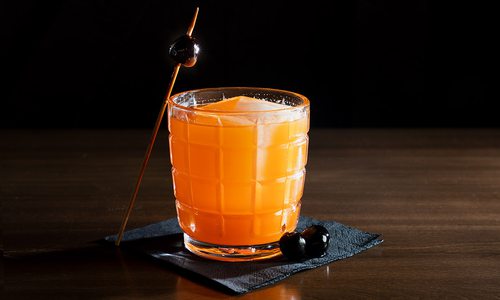 The Fresh Squeezed Aperol cocktail from Progress