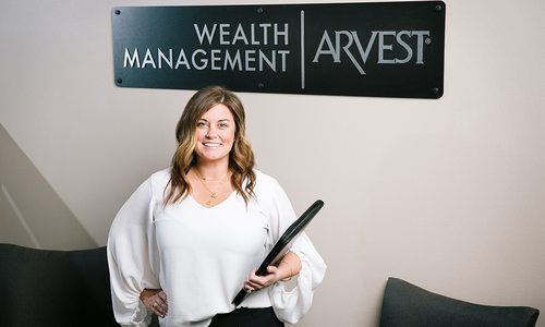 Sarah Russell with Arvest Bank's Wealth Management Services