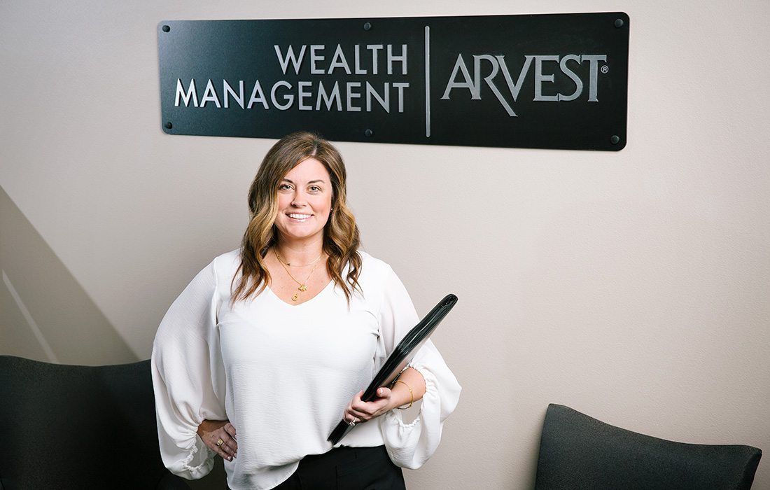 Sarah Russell with Arvest Bank's Wealth Management Services