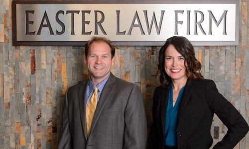 Attorneys Joe Easter, Cheryl P. Hom