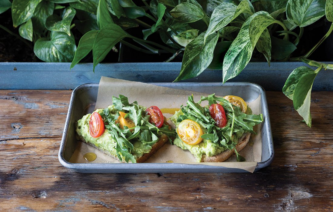 Avocado Toast from The Workshop at Finley Farms