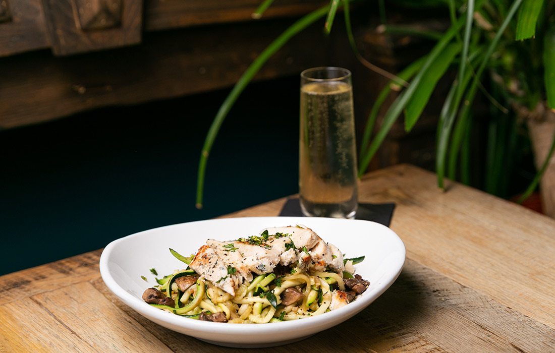Pasta dish from Aviary