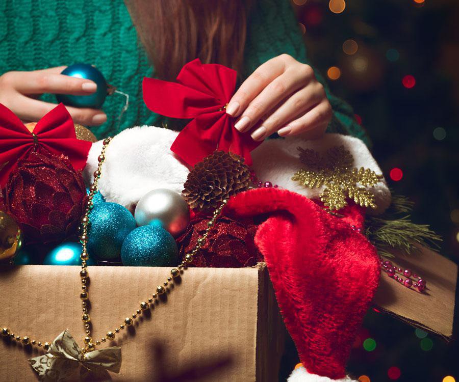 Tips for storing holiday decor.