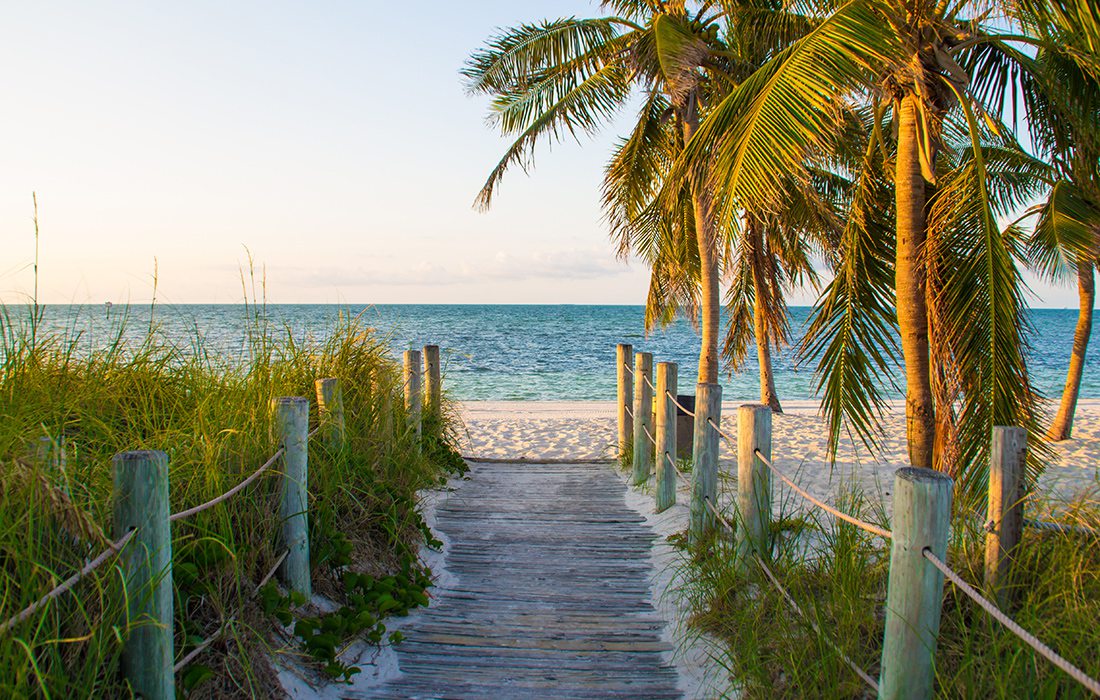 Beach boardwalk