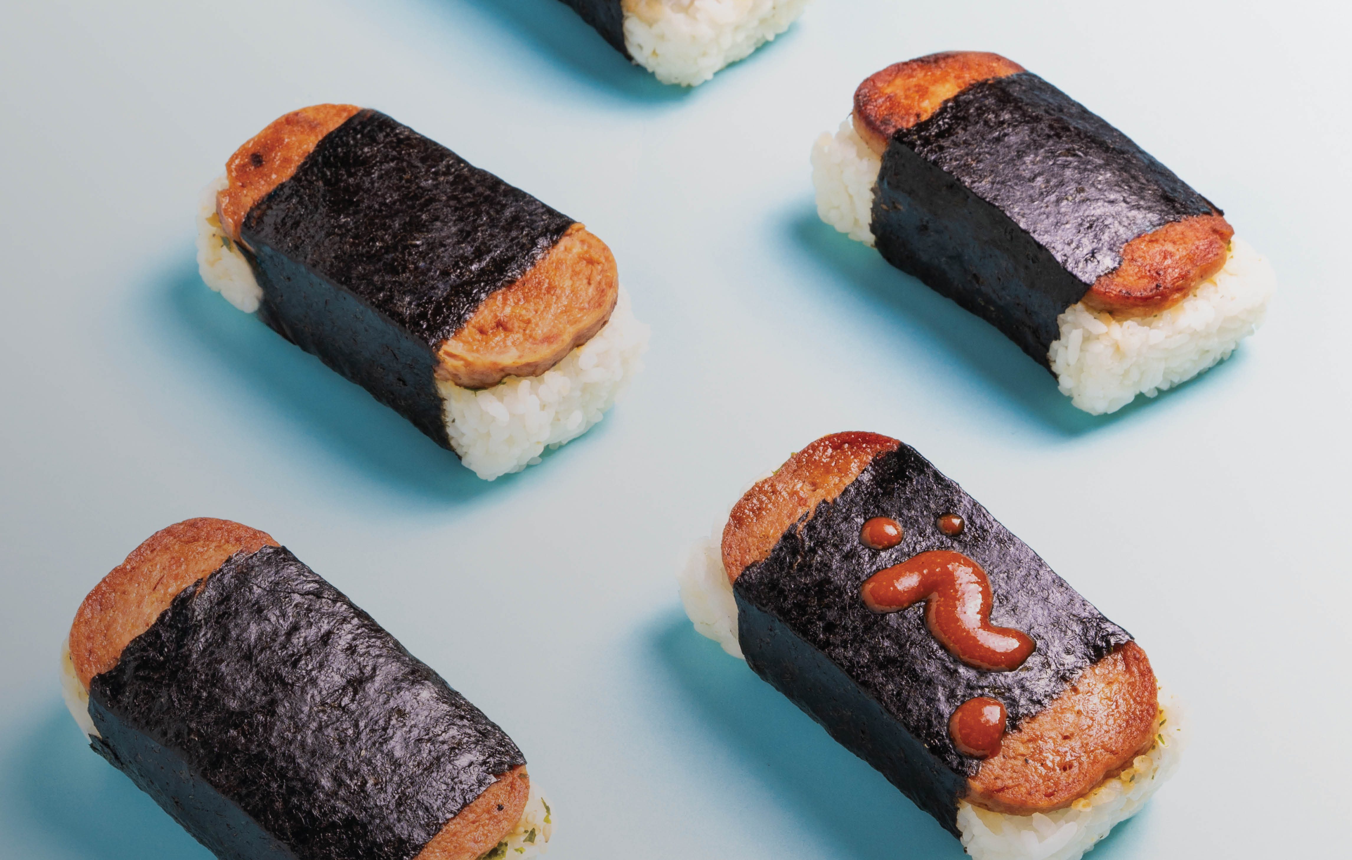 Spam musubi from bento box food truck, Springfield, Missouri