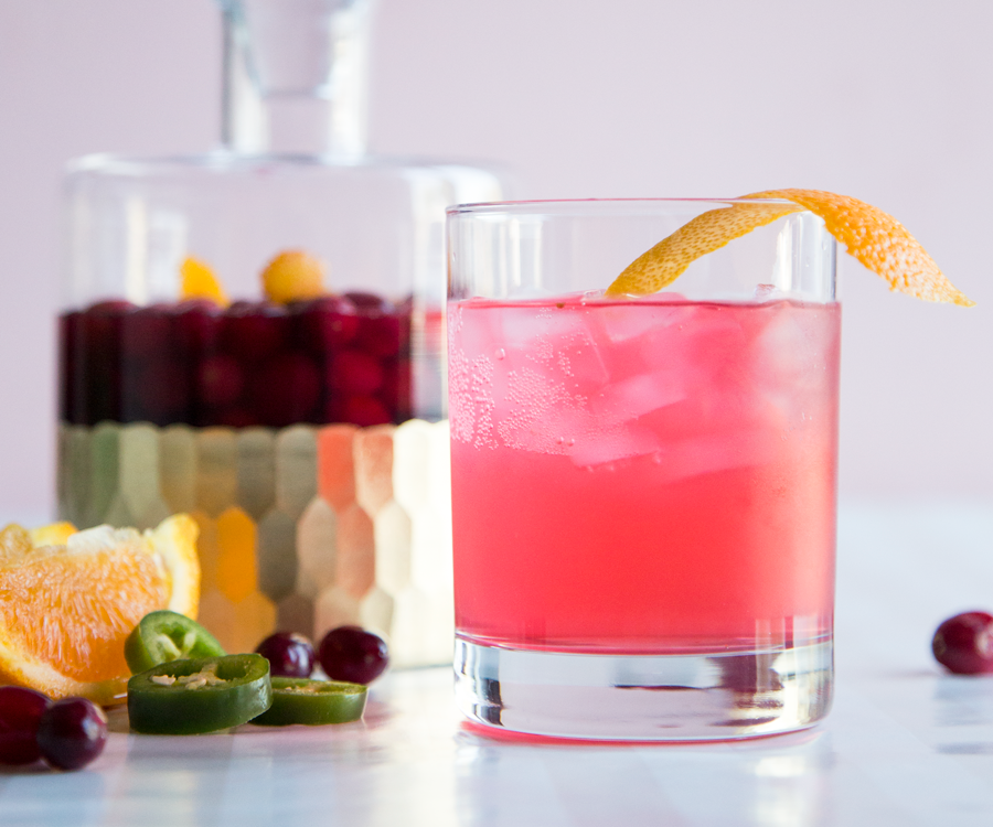 Cranberry cocktails