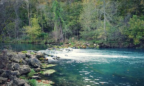 Bennett Spring on the Niangua River in Missouri