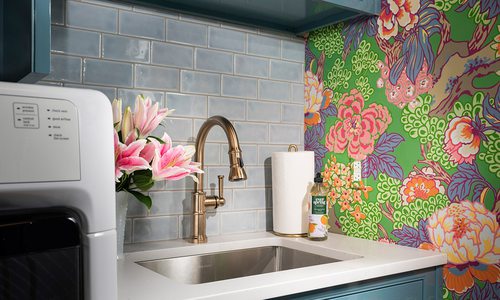 Remodeled bathroom from 2021 Design Awards