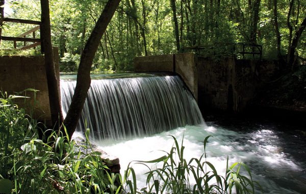 Waterfall at Althea Spring