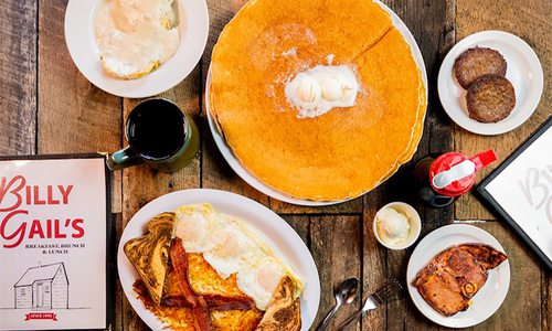 Breakfast spread at Billy Gail's in Branson