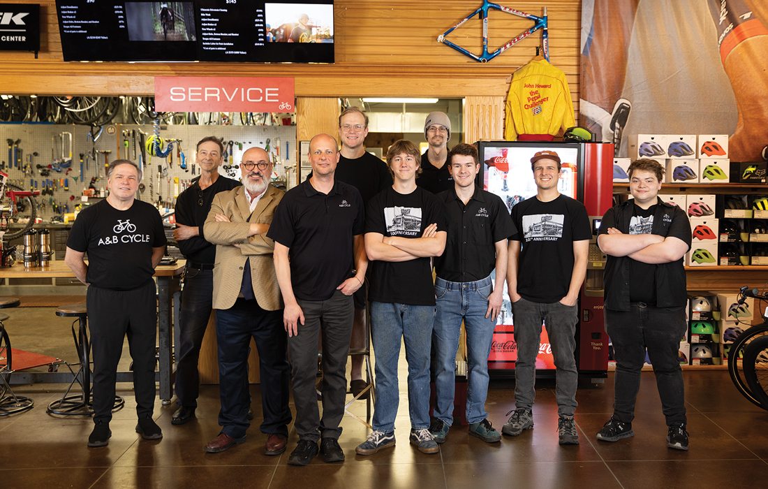 A&B Cycle team