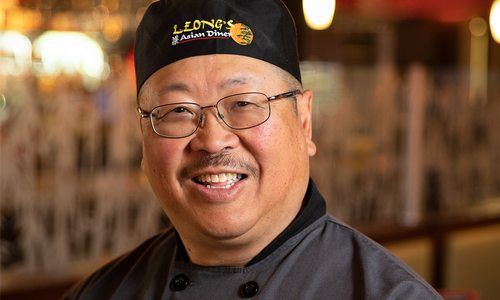 Wing Yee Leong of Leong's Asian Diner in Springfield, MO