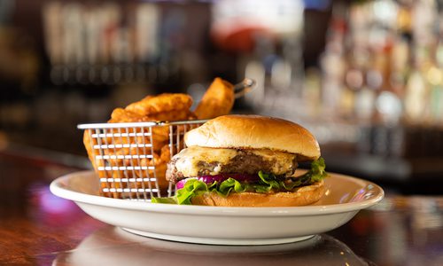 Burger at Bourbon & Beale in Springfield MO