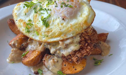 Brunch sandwich at Springfield Brewing Co.