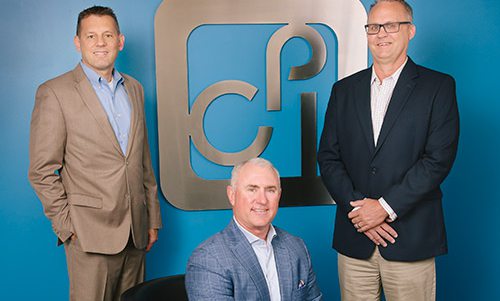Rob Kassing, Erik Crane, Greg Gurke of CPI Technologies in Springfield MO