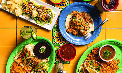 Mexican food at Cabos Bonitos Grill & Cantina