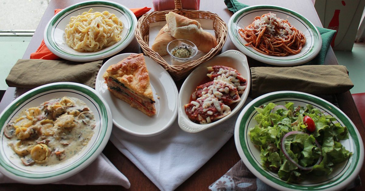 Pasta dishes, salads and Italian staples fill Basilico Italian Cafe's menu