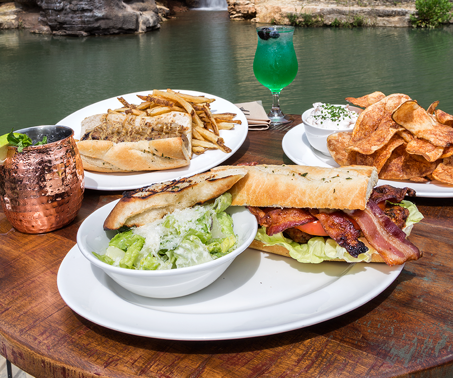 The Canyon Grill Restaurant's menu has dishes putting a spin on traditional cafe food by taking inspiration from the neighboring animals.