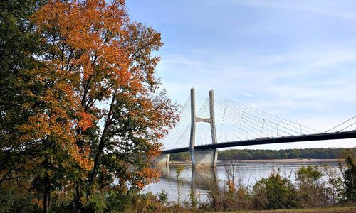 Cape Girardeau overlooking the river