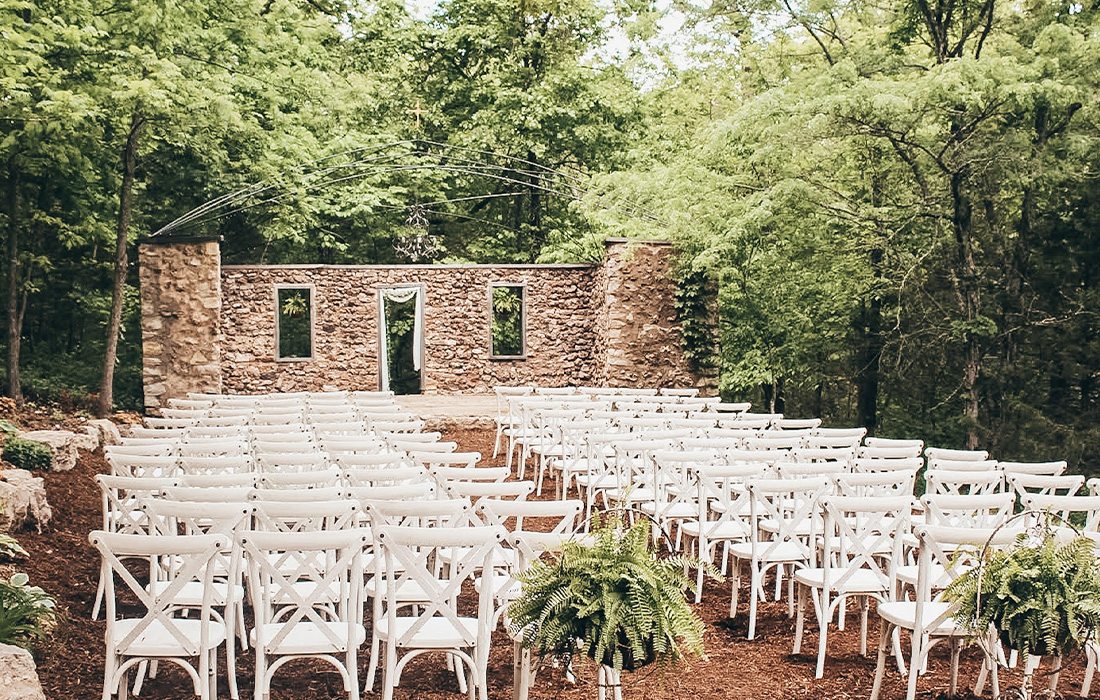 Seating area at Cassell Vineyards