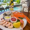 Shrimp, fresh oysters, snowcrab, roasted garlic and lemon saffron aioli