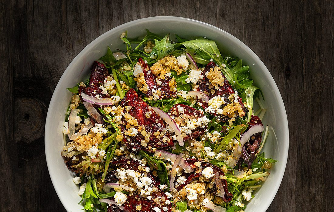 Layered bowl salad at Cherry Picker in Springfield MO