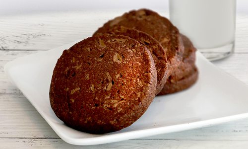 Dark Chocolate Shortbread Cookie from European Cafe in Springfield MO