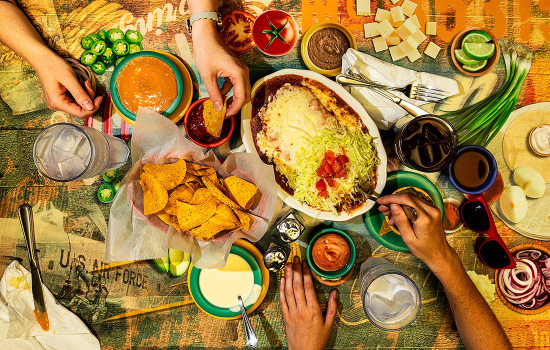 Mexican Villa's Burrito Enchilada Style in Springfield MO