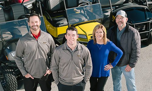 Brian Cheever, Justin Fraker, Ann Mezo and Dewayne Joy