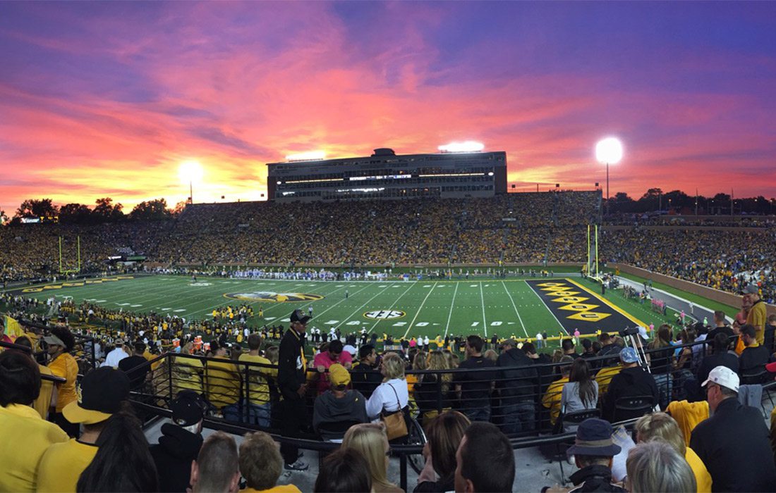 Stadium in Columbia, Missouri