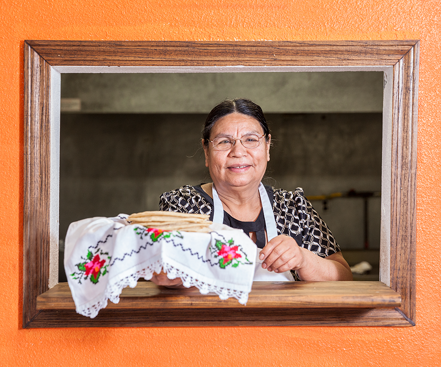 Maria Jimenez at La Michoacana.