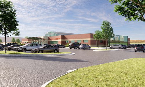 Render of CoxHealth Super Clinic design