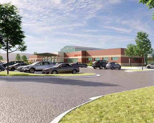 CoxHealth Super Clinic render