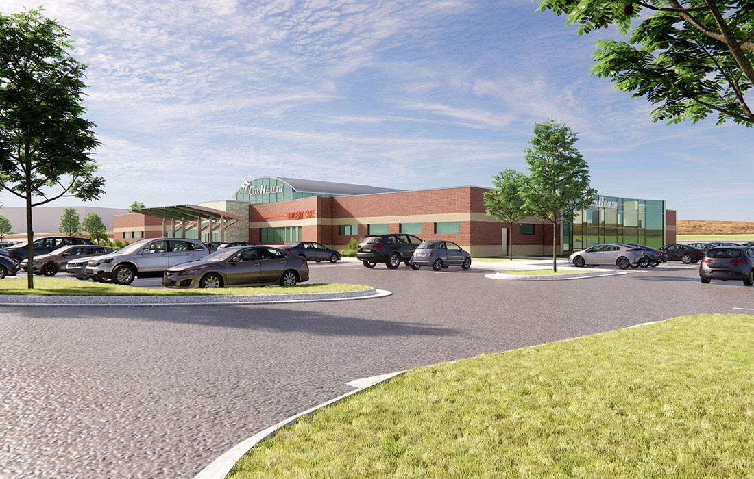 Render of CoxHealth Super Clinic design