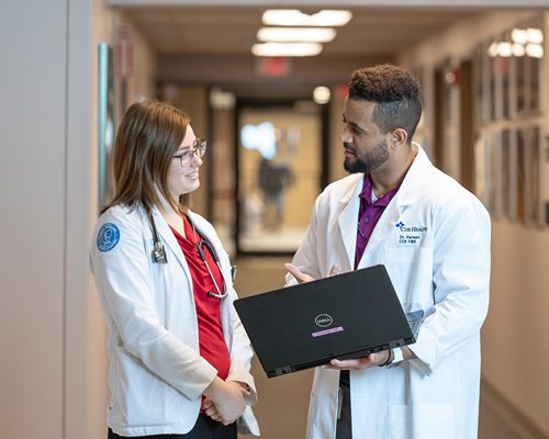 Medical students at CoxHealth