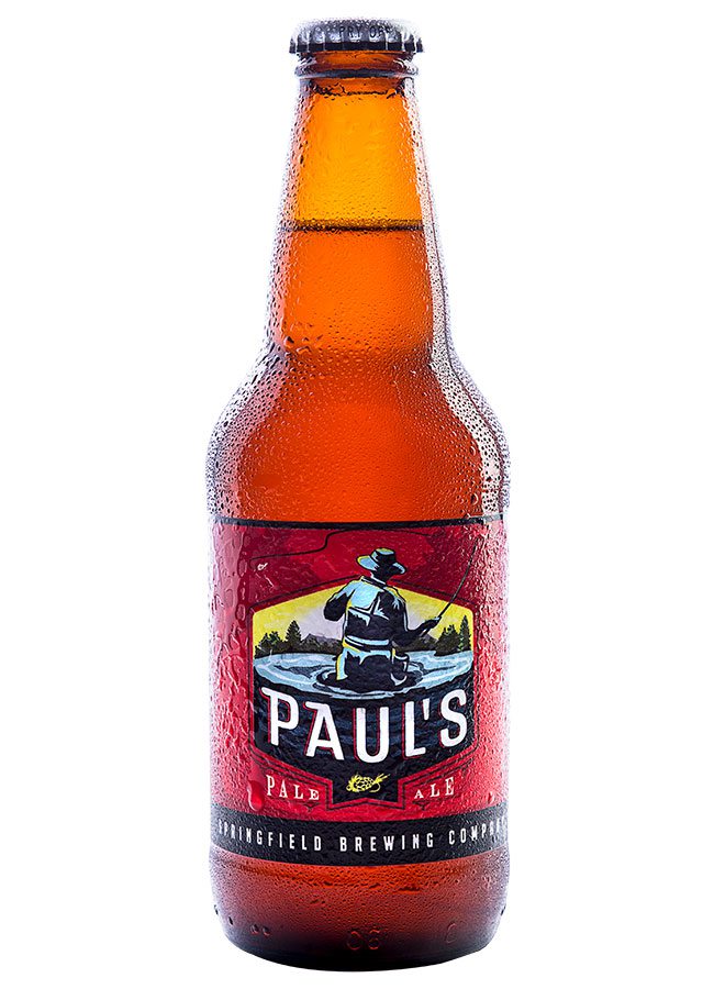 bottle of Paul's Pale Ale from Springfield Brew Co.