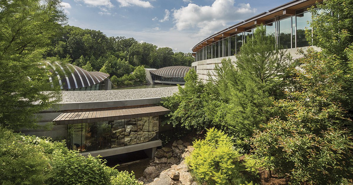 Crystal Bridges Museum of American Art in Bentonville, AR