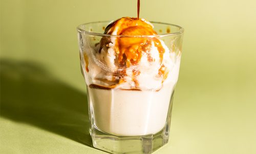 Ice cream in a mug